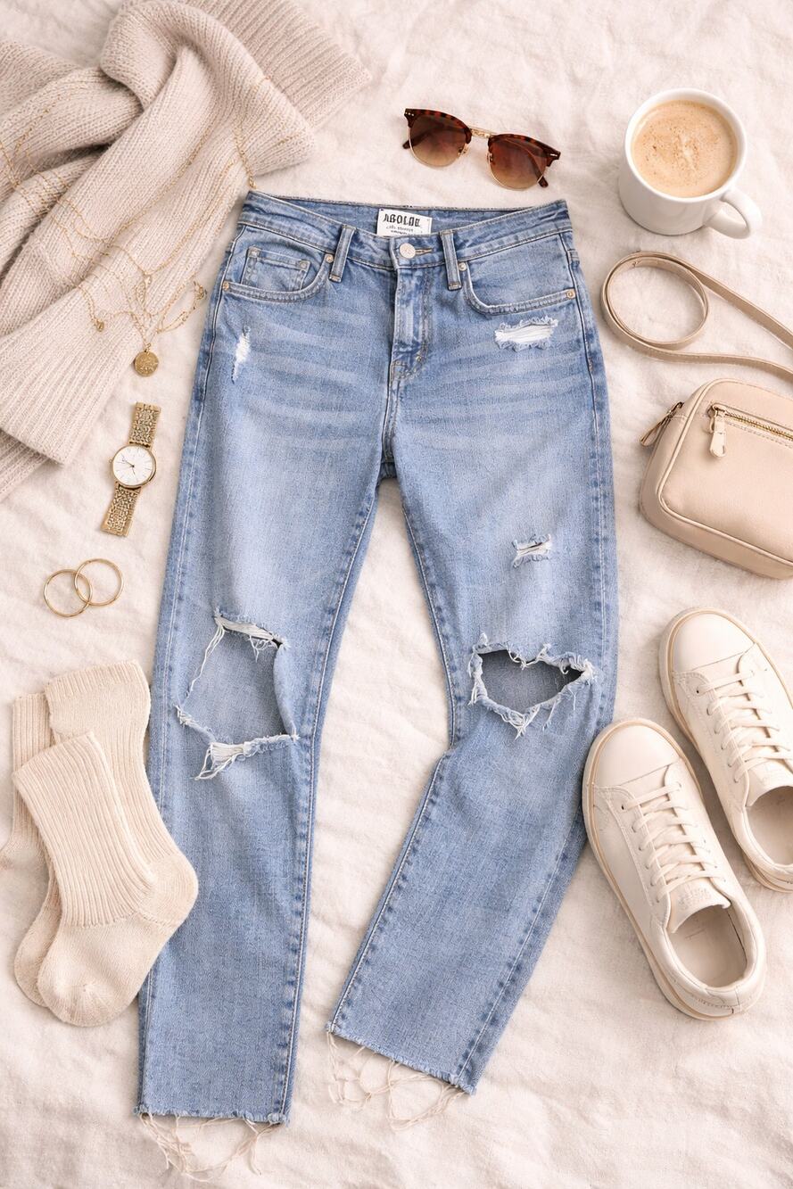 AGOLDE Women's Sophie High Rise Distressed Skinny Jeans Beyond Blue Raw Hem 23